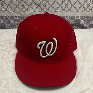 New Era Red Cap with Black Interior